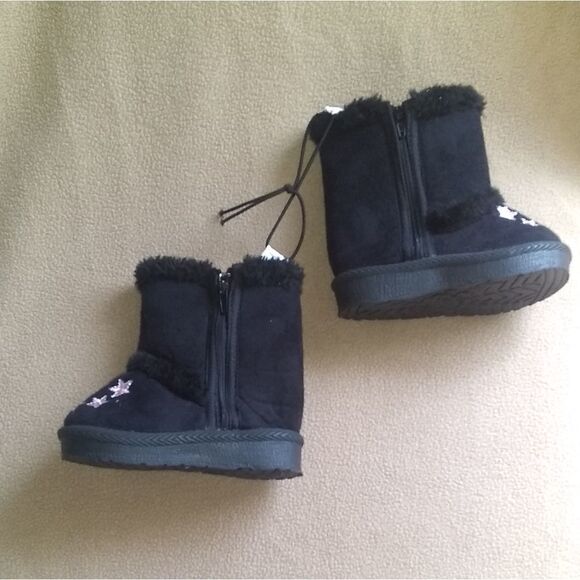 ⬇️⬇️⬇️Ositos Girl's Black Fairy Boots - Picture 6 of 9